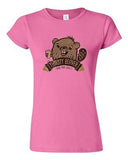 Junior Thirsty Beaver Log Cute Animal BeanePod Artworks Art Funny DT T-Shirt Tee