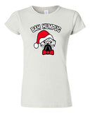 Junior Bah Humpug Funny Christmas Cute Dog Pets Xmas Santa Hat DT T-Shirt Tee