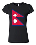 Junior Nepal Country Flag Asia Kathmandu State Nation Patriotic DT T-Shirt Tee