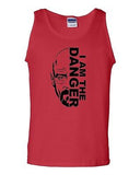 Heisenberg I Am The Danger Novelty Statement Graphic Adult Tank Top