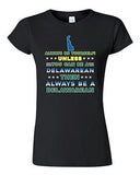 Junior Always Be Yourself Unless You Can Be An Delawarean Map DT T-Shirt Tee