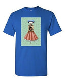 Old Music Radio Dress Retro Tanya Ramsey Artworks Art DT Adult T-Shirts Tee