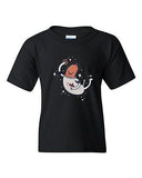 Space Sausage Astronaut Star BeanePod Artworks Art Funny Youth Kids T-Shirt Tee