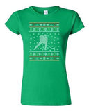 Junior Hockey Puck Helmet Jersey Sports Team Ugly Christmas DT T-Shirt Tee