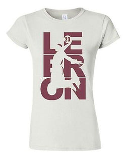 Junior Lebron Cleveland Fan Wear Basketball Sports MVP Novelty T-Shirt Tee