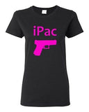 Ladies iPac Gun Rights 2nd Amendment AR-15 Rifle Graphic Funny Humor T-Shirt Tee