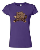 Junior Thirsty Beaver Log Cute Animal BeanePod Artworks Art Funny DT T-Shirt Tee