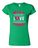 Junior MILF Mom In Love with Fitness Gym Hot Mother Funny Humor DT T-Shirt Tee