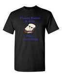 Peanut Butter And Jelly Fixes Everything Snack Sandwich Adult DT T-Shirts Tee