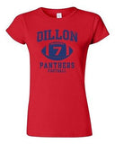 Junior Dillon 7 Football Ball Retro Sports Novelty DT T-Shirt Tee