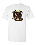 Too Cute To Eat Pancakes Breakfast Sweet Food Choco Novelty Adult DT T-Shirt Tee