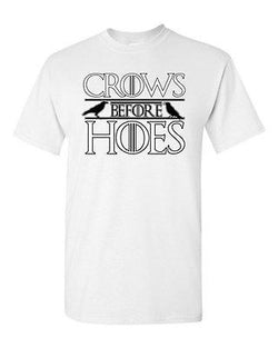 Crows Before Hoes TV Novelty DT Adult T-Shirt Tee