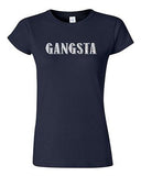 Junior GANGSTA Gangster Swag Swagger Rapper Bad Ass Funny Humor DT T-Shirt Tee