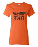 Ladies I Am Pregnant You Only Get One Guess Dad Mom Funny Humor DT T-Shirt Tee