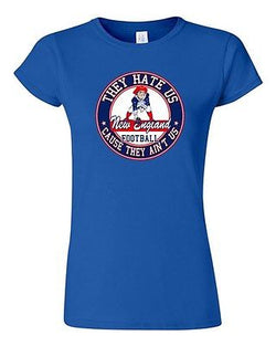 Junior They Hate Us Cause They Ain't Us New England Football Parody DT T-Shirt