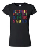 Junior Ultimate Pi Day 3.14 Color Up Math Nerd Geek Mathematics DT T-Shirt Tee
