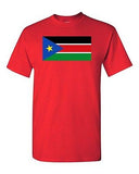 South Sudan Country Flag Africa Juba State Nation Patriotic DT Adult T-Shirt Tee