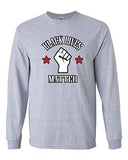 Long Sleeve Adult T-Shirt Black Lives Matter Support Campaign Protest LA DT