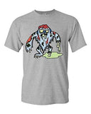 Zombie Yeti Undead Animals Snowman Devil Monster Horror Adult DT T-Shirt Tee