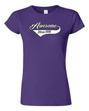 Junior Awesome Since 1991 With Tail Happy Birthday Gifts Funny DT T-Shirt Tee