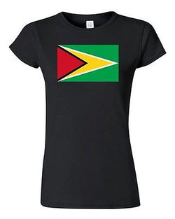 Junior Guyana Country Flag America Georgetown Nation Patriotic DT T-Shirt Tee