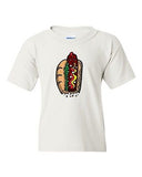 Too Cute To Eat Hot Dog Sandwich Food Hotdog Novelty DT Youth Kids T-Shirt Tee