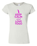 Junior Keep Calm And Love Togo Country Nation Patriotic Novelty T-Shirt Tee