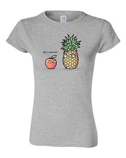 Junior Randy Otter Haircut Pineapple Apple Funny Arts Portray DT T-Shirt Tee
