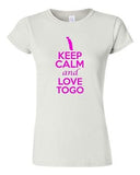 Junior Keep Calm And Love Togo Country Nation Patriotic Novelty T-Shirt Tee