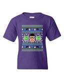 Heisenberg W. White Ugly Christmas TV Funny Parody DT Youth Kids T-Shirt Tee