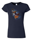 Junior Sparkles In The Galaxy Rocket Friend Movie Salih Gonenli DT T-Shirt Tee