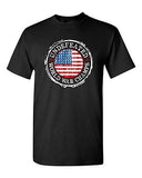 Undefeated World War Champ Belt USA America Patriotic Power DT Adult T-Shirt Tee