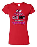 Junior F*ck Prince Charming Give Me A Bad Boy Covered In Tattoos DT T-Shirt Tee