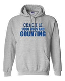 Coach K 1000 1K Wins and Counting Basketball Game Sports Sweatshirt Hoodie