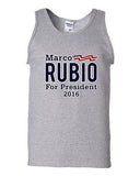 Marco Rubio For President 2016 Vote Election Campaign Support DT Adult Tank Top