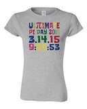 Junior Ultimate Pi Day 3.14 Color Up Math Nerd Geek Mathematics DT T-Shirt Tee