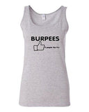 Junior Burpees Zero People Like This Fitness and Exercise Graphic Tank Top