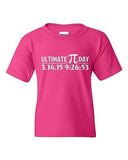 Ultimate Pi Day 3.14 2015 Math Geek Number Mathematics DT Youth Kid T-Shirt Tee