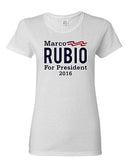 Ladies Marco Rubio For President 2016 Election Campaign Support DT T-Shirt Tee
