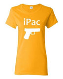 Ladies iPac Gun Rights 2nd Amendment AR-15 Rifle Graphic Funny Humor T-Shirt Tee