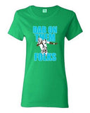 Ladies Dab On Them Folks Football Sports Dance Touchdown Funny DT T-Shirt Tee