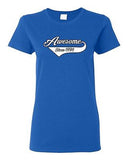 Ladies Awesome Since 1994 With Tail Happy Birthday Gift Funny DT T-Shirt Tee