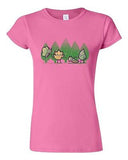 Junior Randy Otter Caterpillar Butterfly Leaf Funny Arts Portray DT T-Shirt Tee