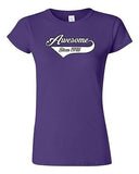 Junior Awesome Since 1995 With Tail Happy Birthday Gifts Funny DT T-Shirt Tee