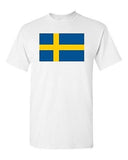 Sweden Country Flag Swedish Europe State Nation Patriotic DT Adult T-Shirt Tee