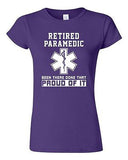 Junior Retired Paramedic Been There Done That Proud Of It EMT DT T-Shirt Tee