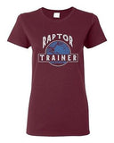 Ladies Raptor Trainer Dinosaur Jurassic Dino Movie Funny Humor DT T-Shirt Tee