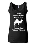 Junior Hump Day! Camel Animals Funny Humor Novelty Statement Graphics Tank Top