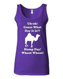 Junior Hump Day! Camel Animals Funny Humor Novelty Statement Graphics Tank Top