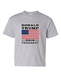 Donald Trump 2016 President Election Campaign Support DT Youth Kids T-Shirt Tee